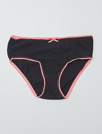 Slip stampati in cotone - set di 3