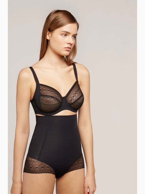 Slip super alto modellante effetto pancia piatta - Kiabi