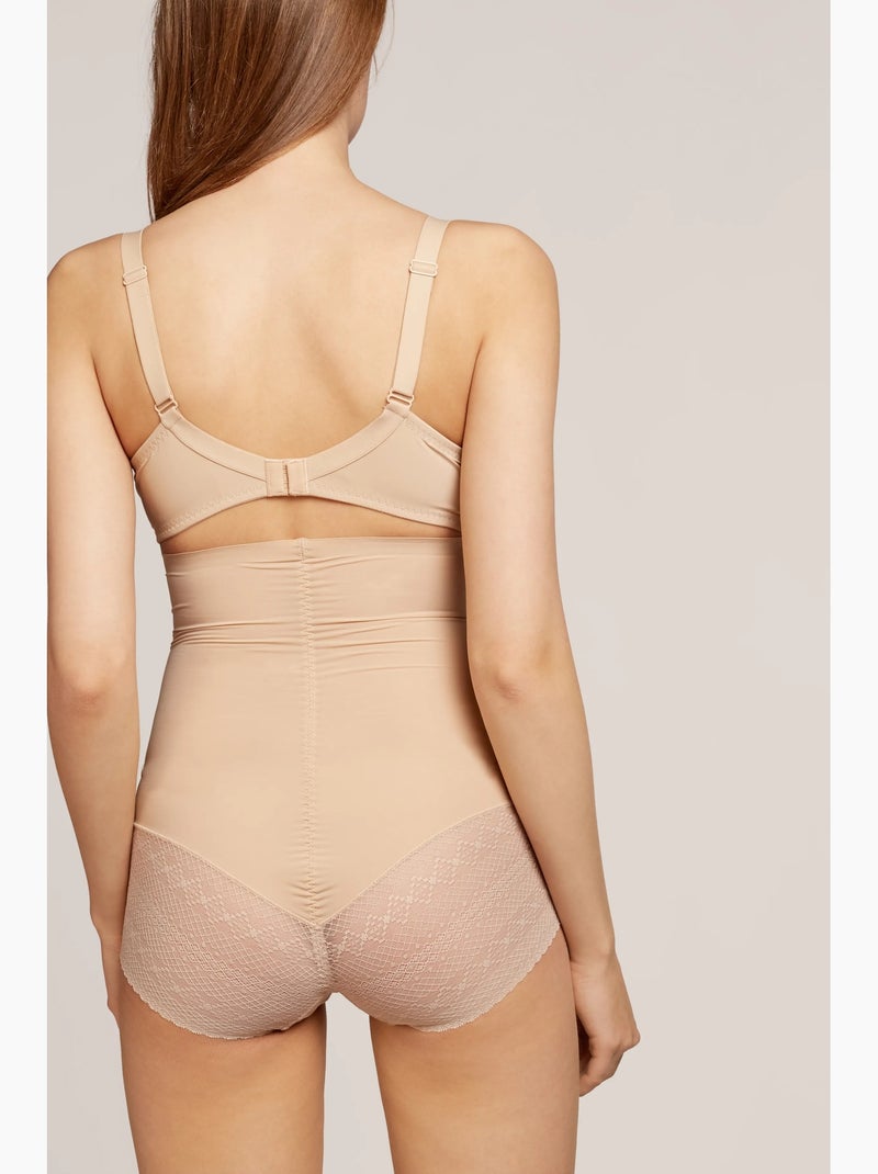 Slip super alto modellante effetto pancia piatta Rosa - Kiabi