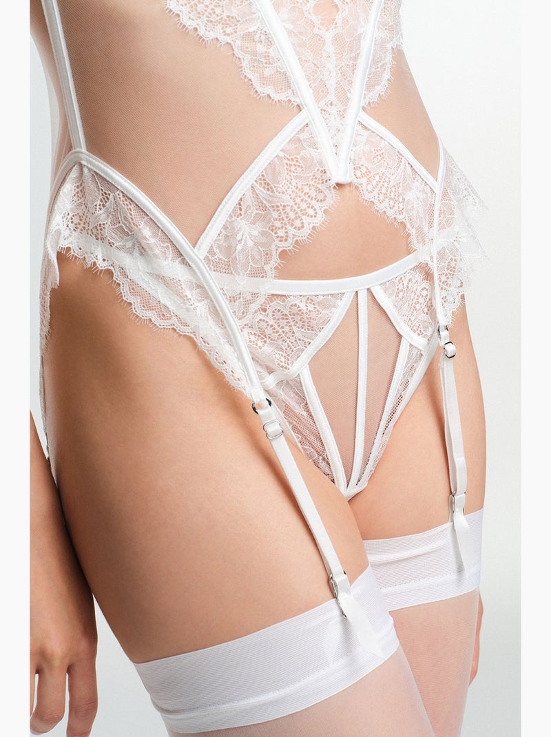 Slip tanga lilya penti Bianco - Kiabi