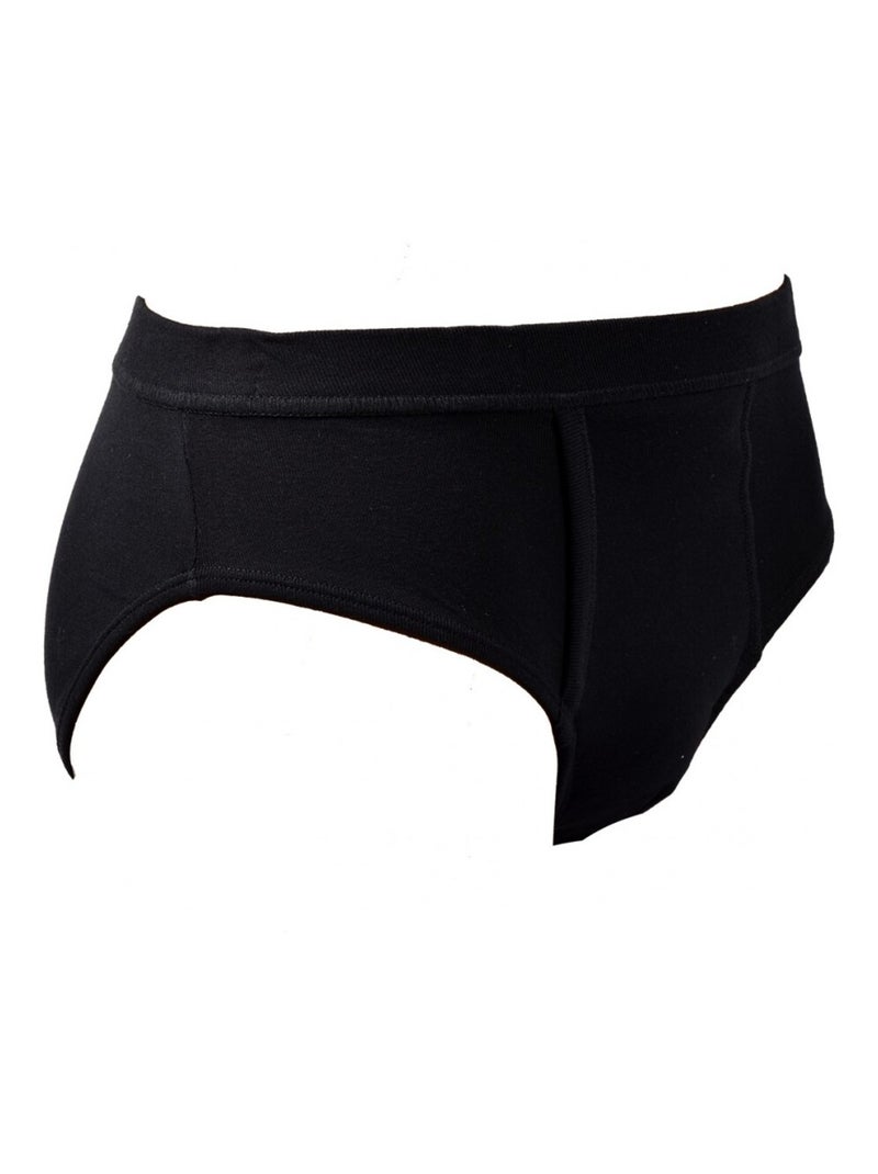 Slip tasca uomo TWINDAY comfort cotone BIO Nero - Kiabi