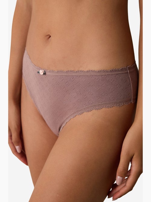 Slip traforato cuori penti - Kiabi