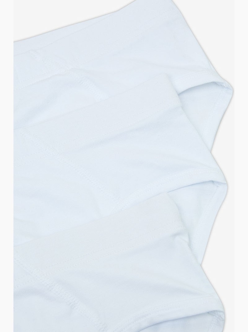 Slip uomo basic tape 3 pezzi penti Bianco - Kiabi