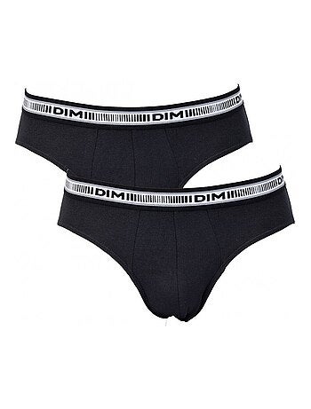 Slip Uomo DIM in cotone stretch ultra Comfort - Confezione da 2