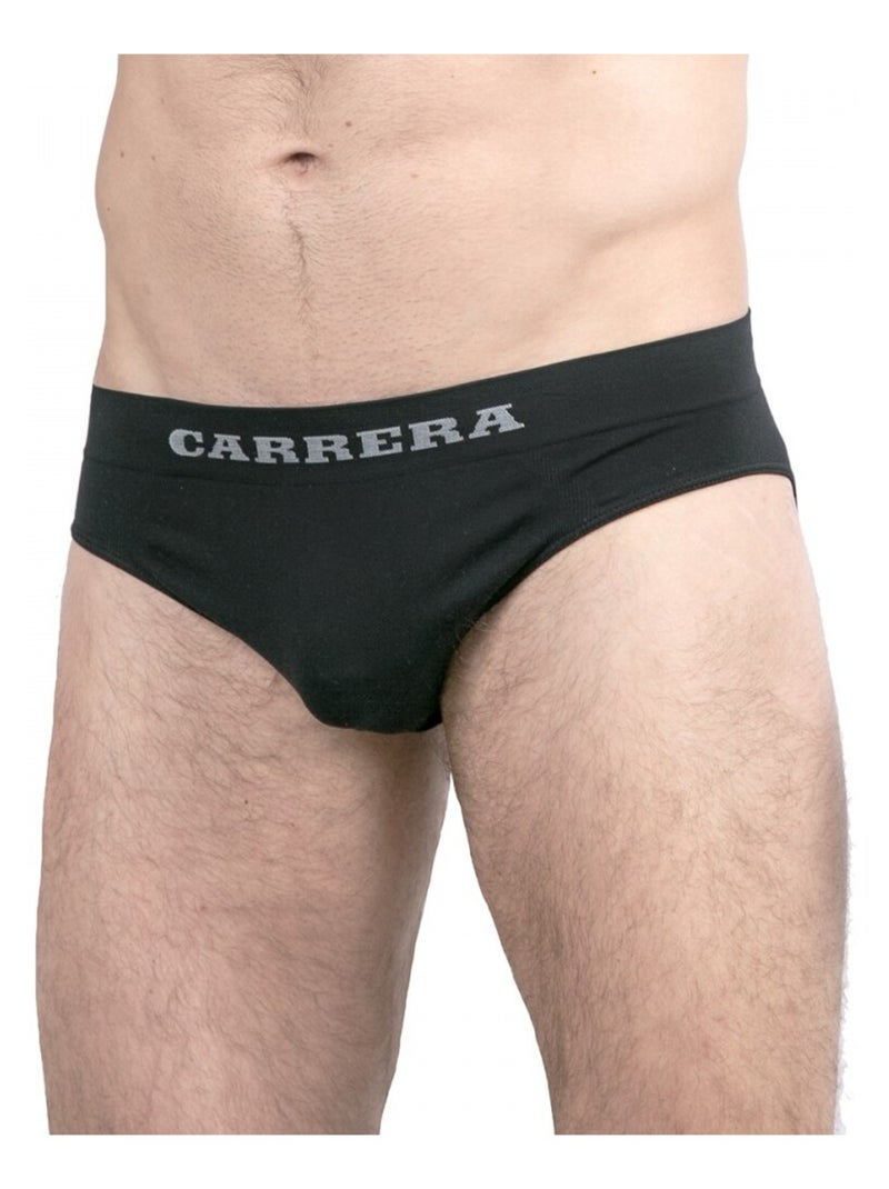 Slip uomo sport CARRERA confezione da 2 Nero - Kiabi
