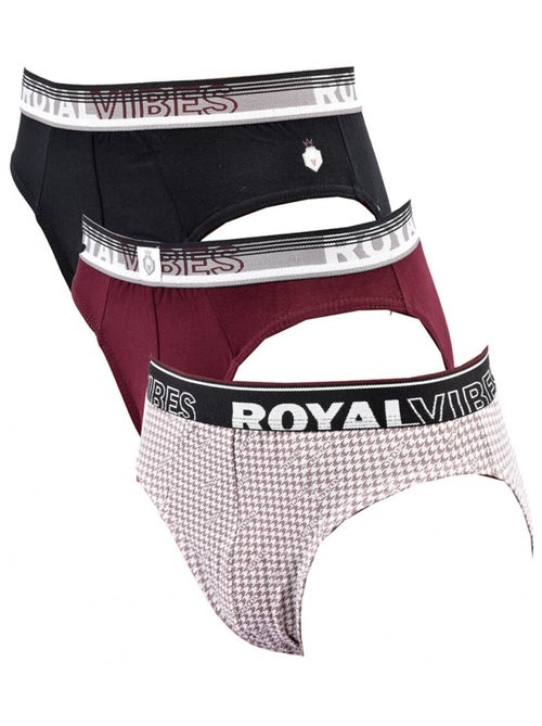 Slip Uomo TRESS COTONE - Confezione da 3 - Kiabi Slip Uomo TRESS COTONE - Confezione da 3 - Kiabi