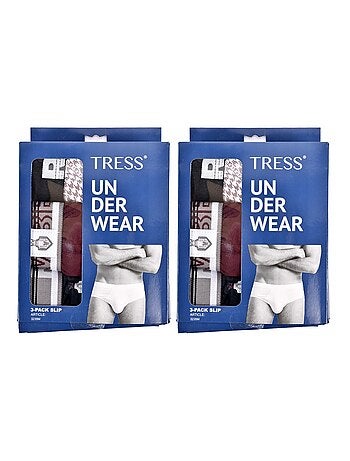 Slip Uomo TRESS Cotone - Confezione da 6