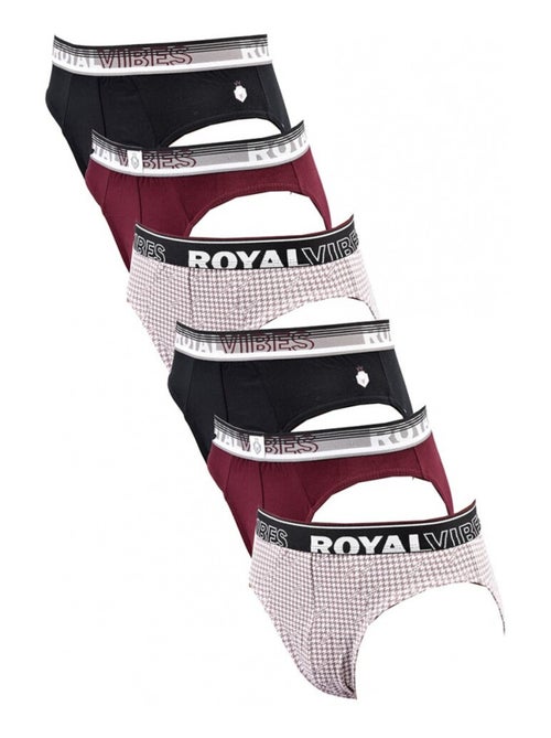 Slip Uomo TRESS Cotone - Confezione da 6 - Kiabi Slip Uomo TRESS Cotone - Confezione da 6 - Kiabi