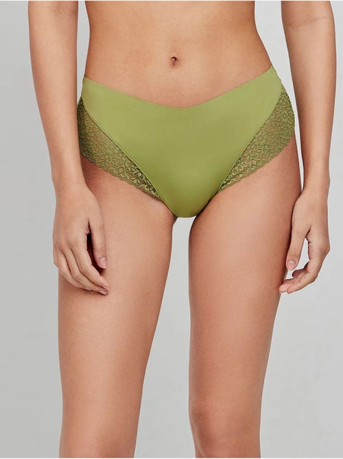 Slip vita alta in pizzo extra piatto - Kiabi Slip vita alta in pizzo extra piatto - Kiabi