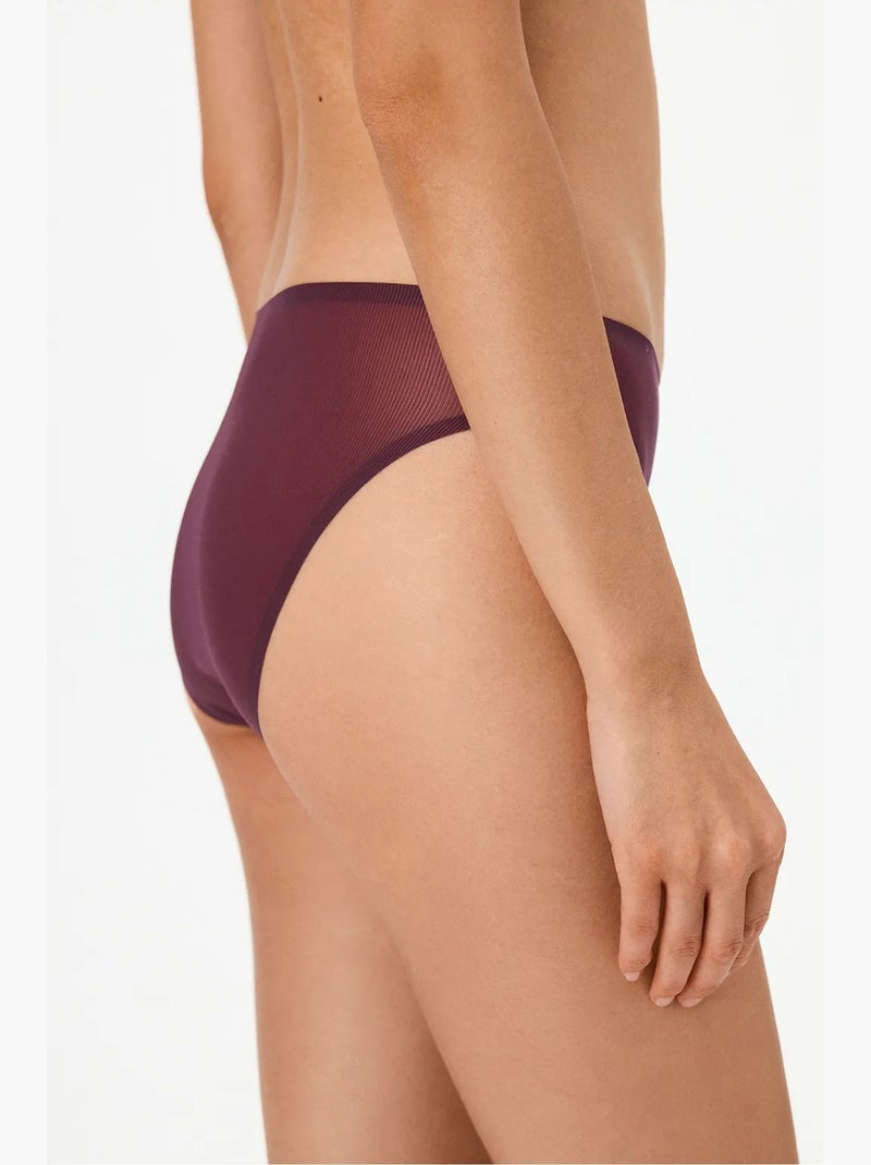 Slip zerogram invisibili penti Rosso bordeaux - Kiabi