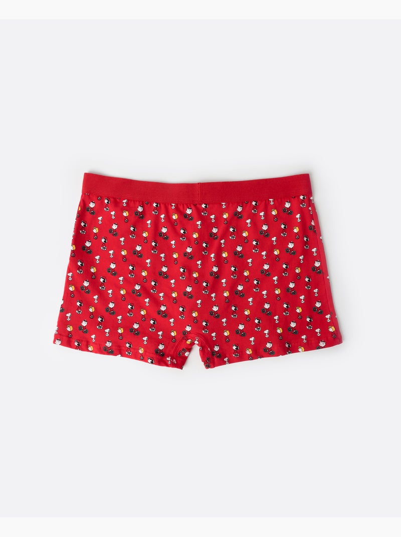 Slip/Boxer da uomo PEANUTS HoHo Mood Rosso - Kiabi