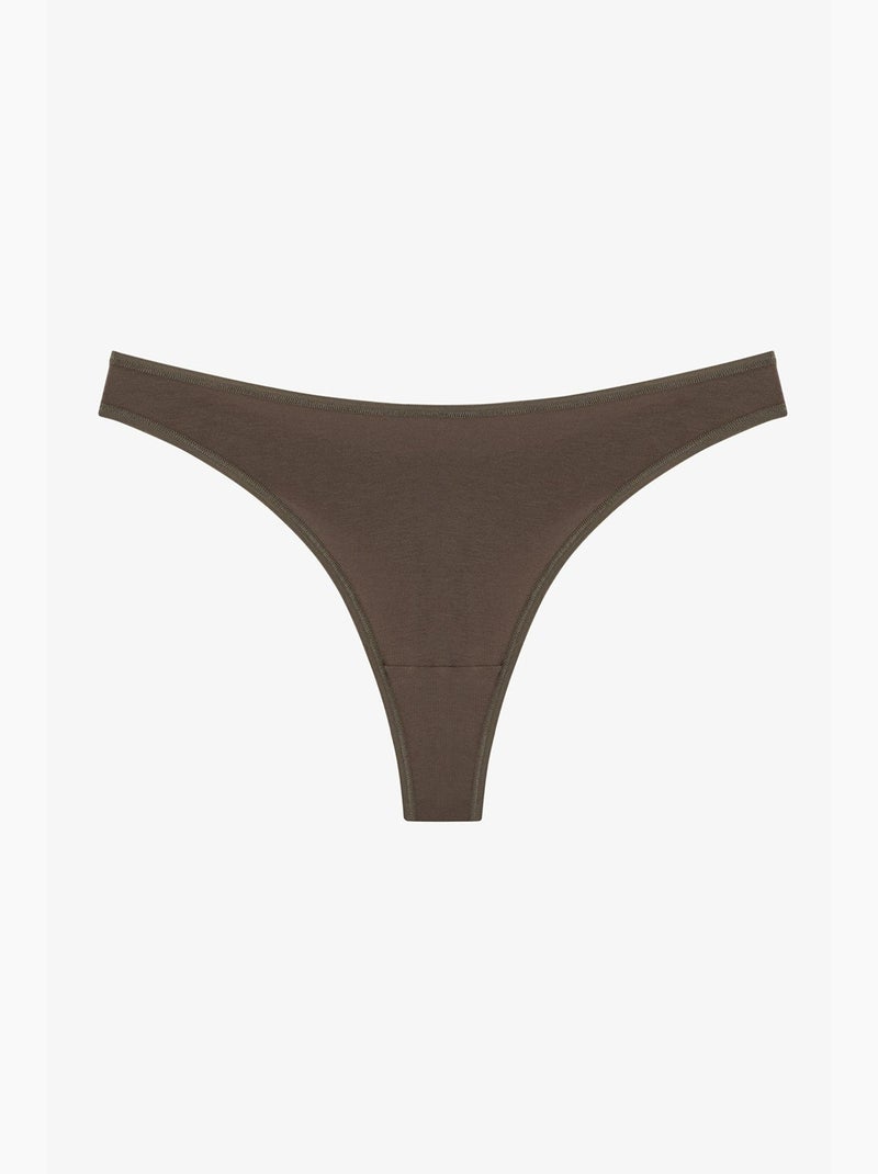 Snake tanga con motivo serpente penti Marrone - Kiabi