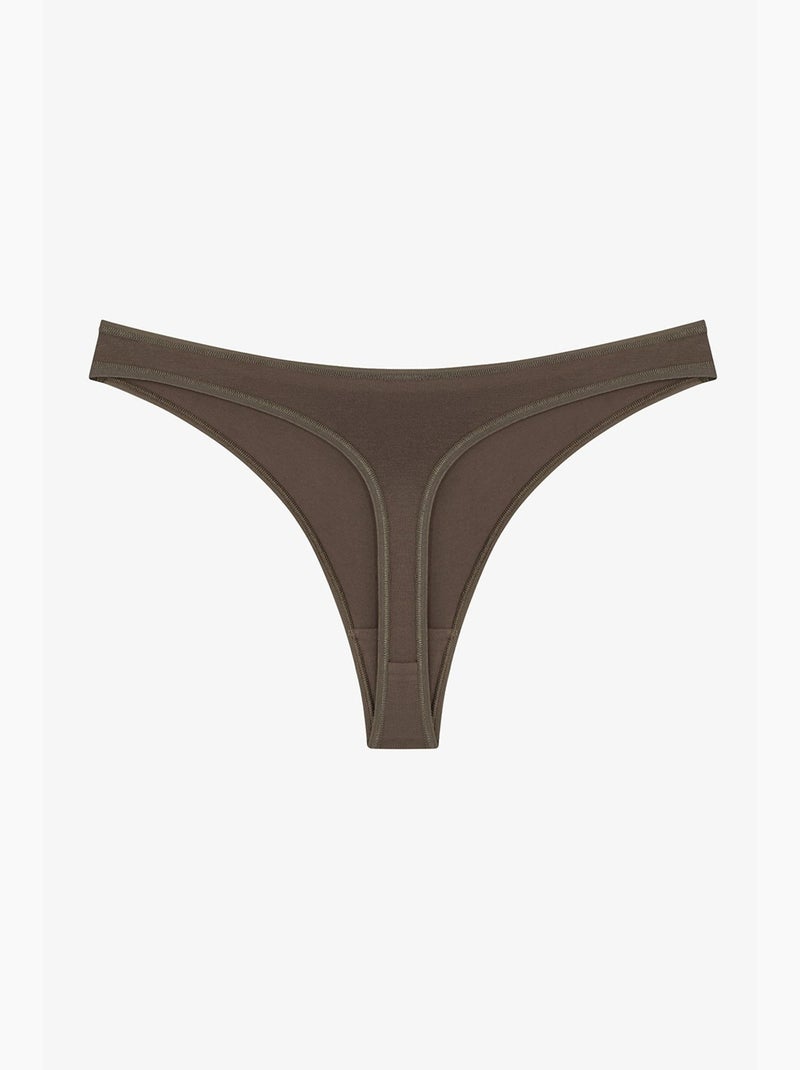 Snake tanga con motivo serpente penti Marrone - Kiabi