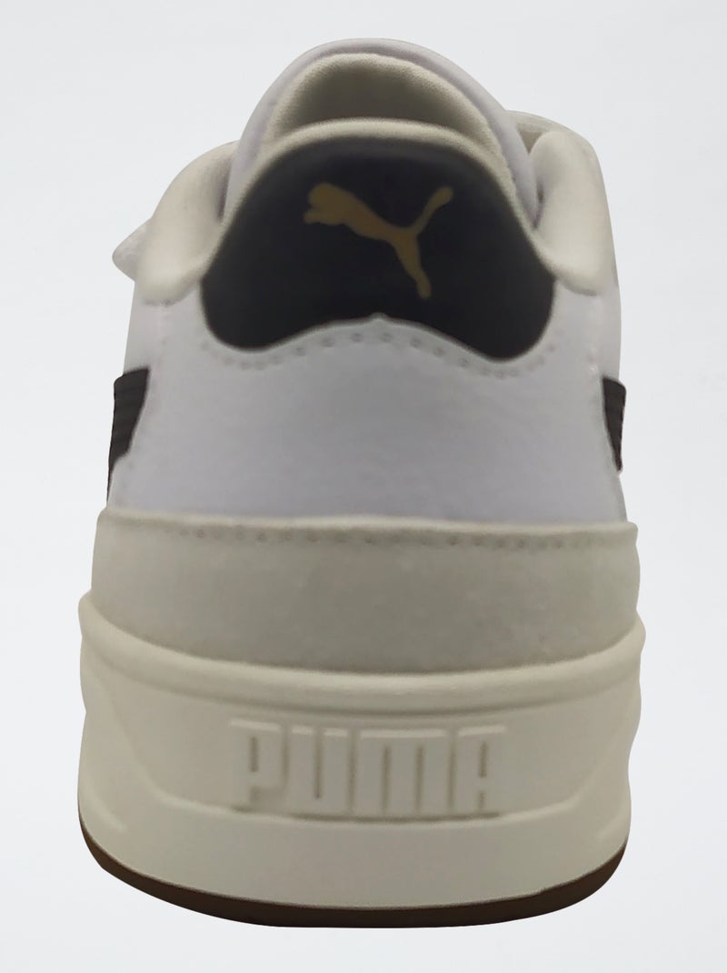 Sneaker basse con velcro Bianco - Kiabi