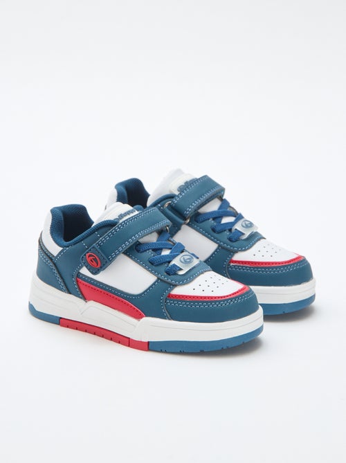 Sneaker basse con velcro - Kiabi