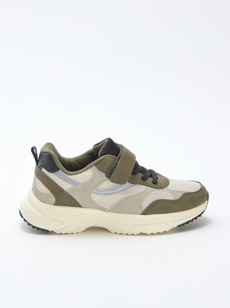 Sneaker basse da running Verde - Kiabi