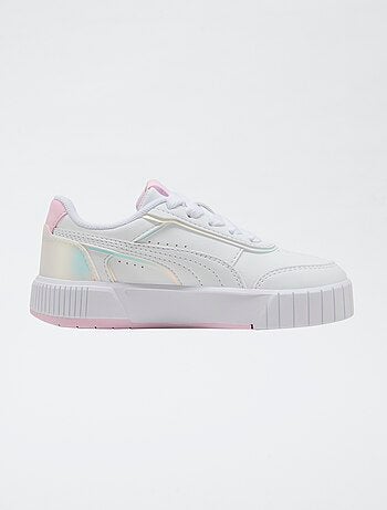 Sneaker basse tinta unita in similpelle PUMA