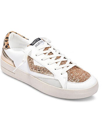Sneaker donna leopardato glitter platform OZABI MMXXIV