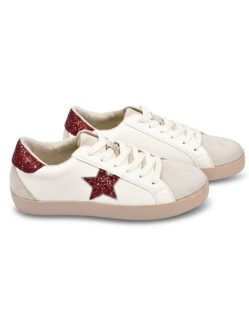 Sneaker Donna Stella Glitter Piattaforma OZABI MMXXIV Rosso - Kiabi