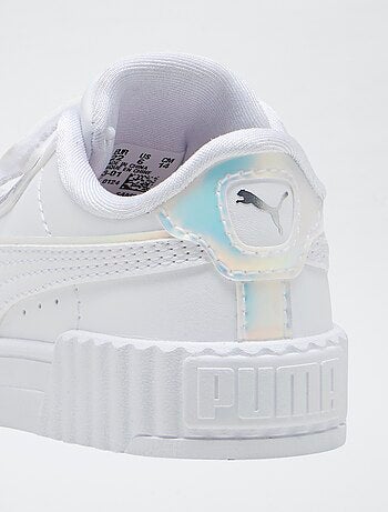 Sneaker leggera tinta unita brillante PUMA