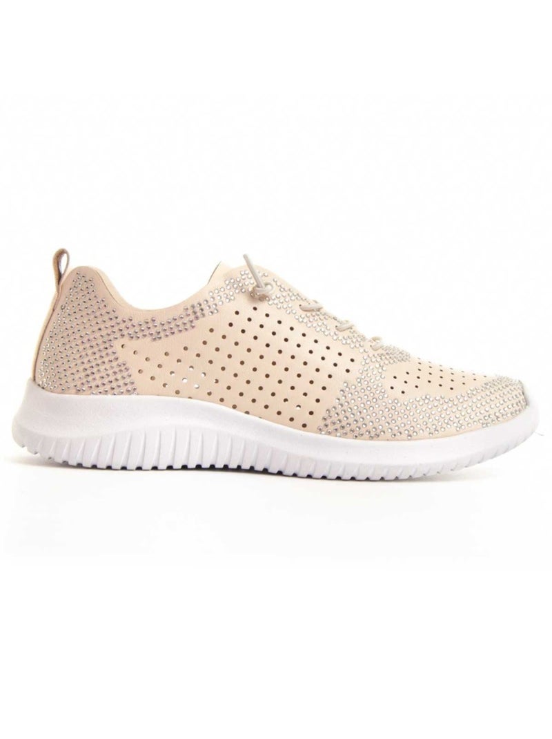 Sneaker Materiale Sintetico E Tessile Montevita Beige - Kiabi