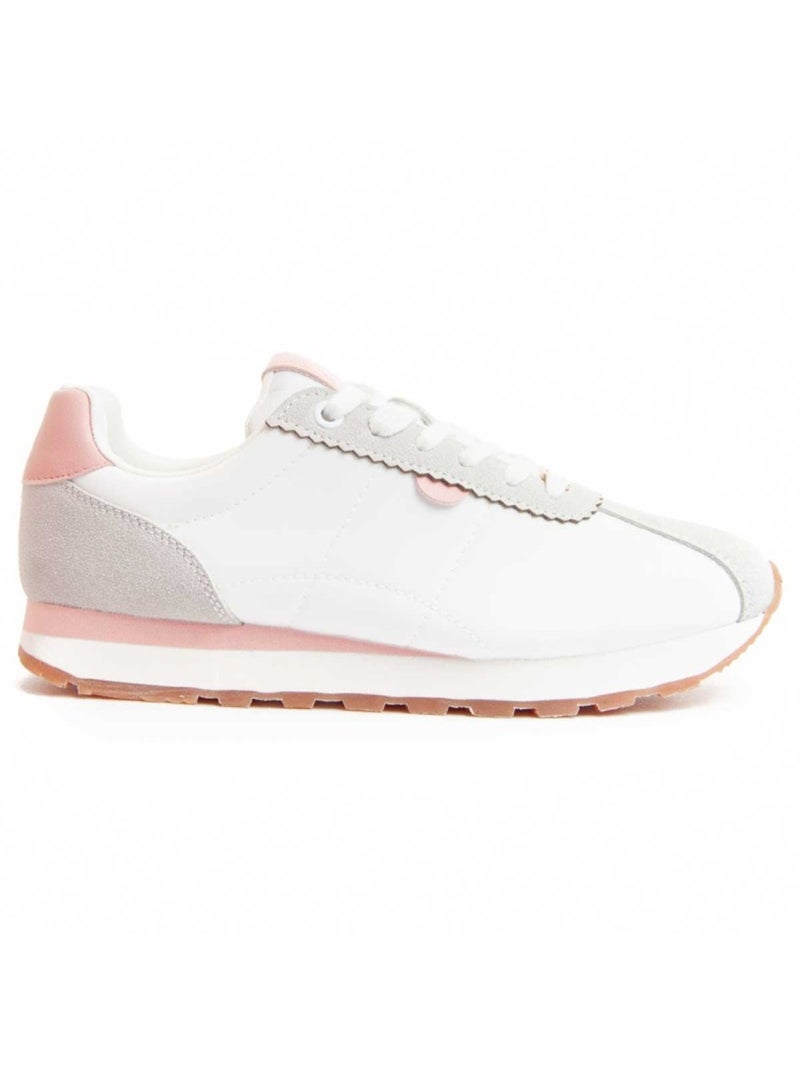 Sneaker Materiale Sintetico E Tessile Montevita Bianco - Kiabi