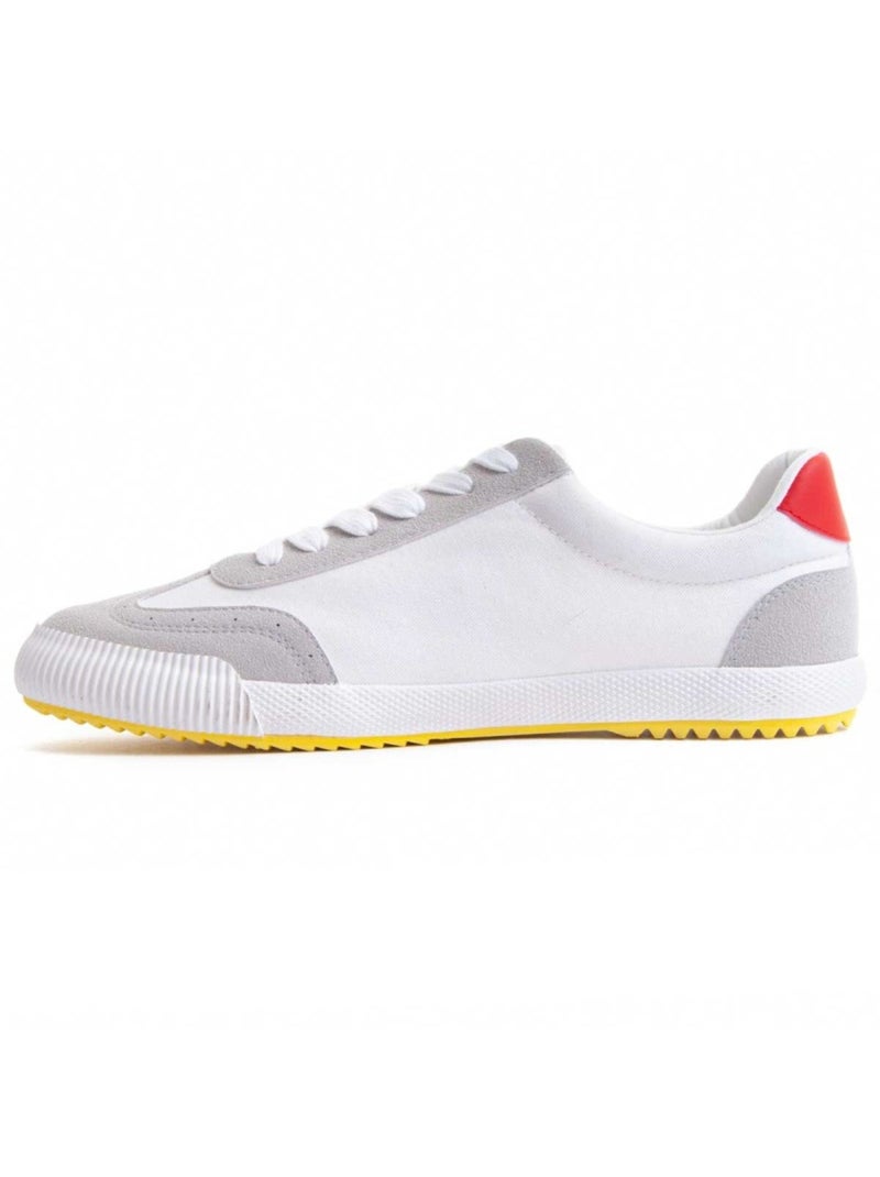 Sneaker Materiale Sintetico E Tessile Montevita Bianco - Kiabi