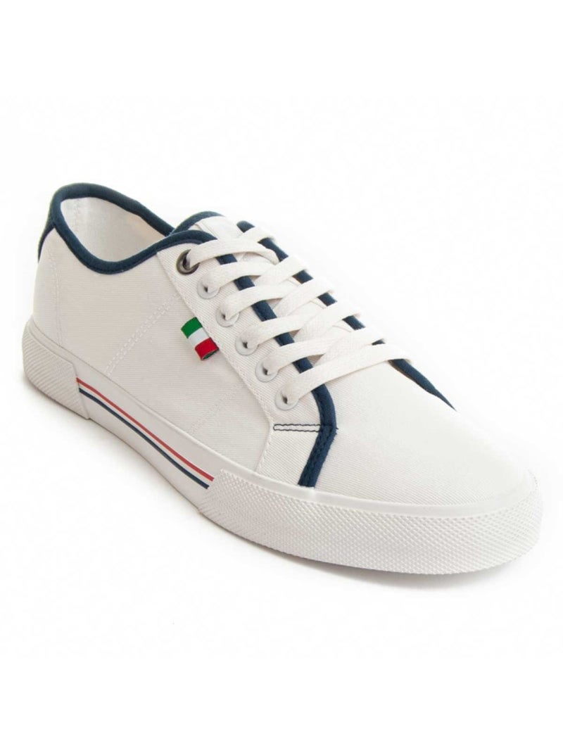 Sneaker Materiale Sintetico E Tessile Montevita Bianco - Kiabi