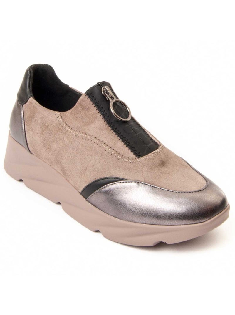 Sneaker Materiale Sintetico E Tessile Montevita Grigio - Kiabi