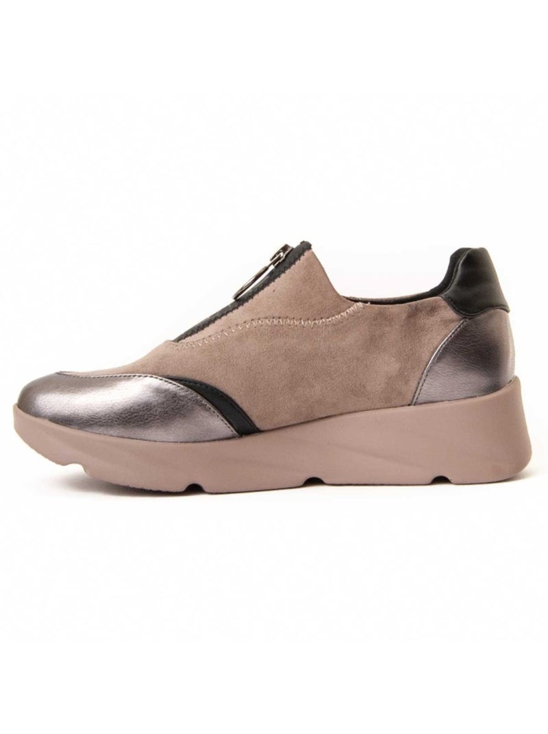 Sneaker Materiale Sintetico E Tessile Montevita Grigio - Kiabi