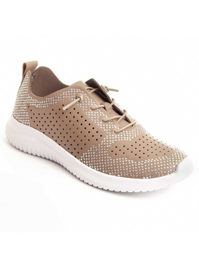 Sneaker Materiale Sintetico E Tessile Montevita Marrone - Kiabi