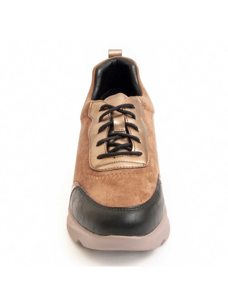 Sneaker Materiale Sintetico E Tessile Montevita Marrone - Kiabi
