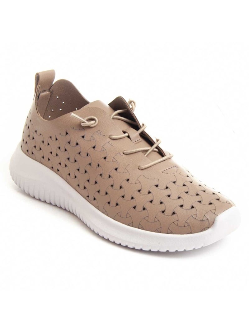Sneaker Materiale Sintetico E Tessile Montevita Marrone - Kiabi