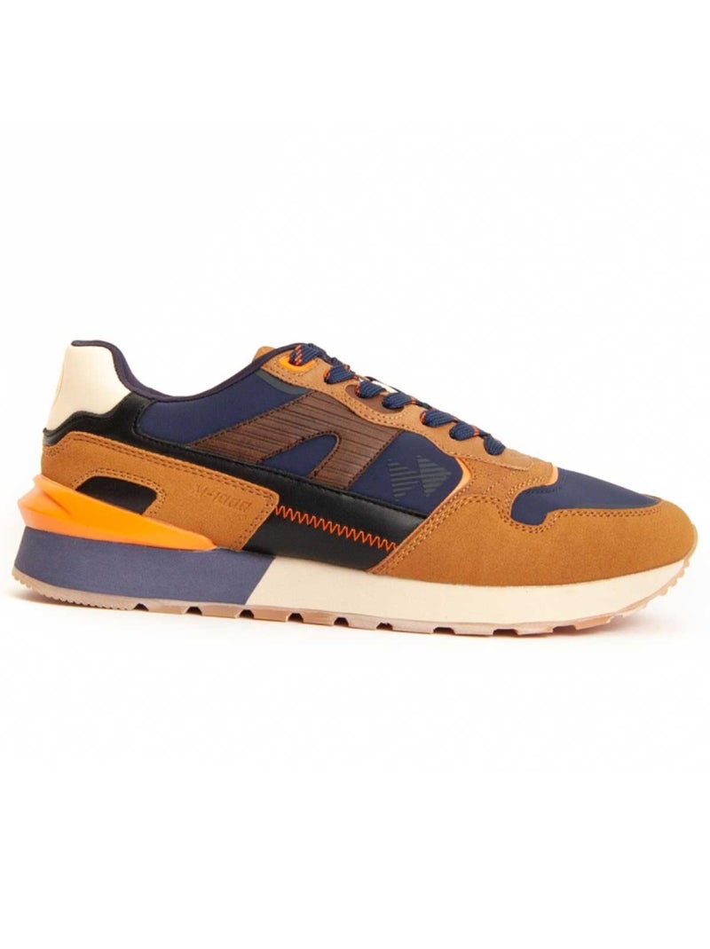 Sneaker Materiale Sintetico E Tessile Montevita Marrone - Kiabi
