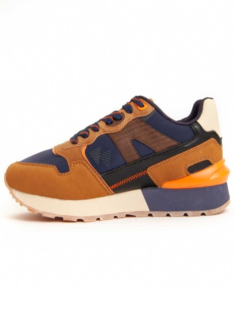 Sneaker Materiale Sintetico E Tessile Montevita Marrone - Kiabi