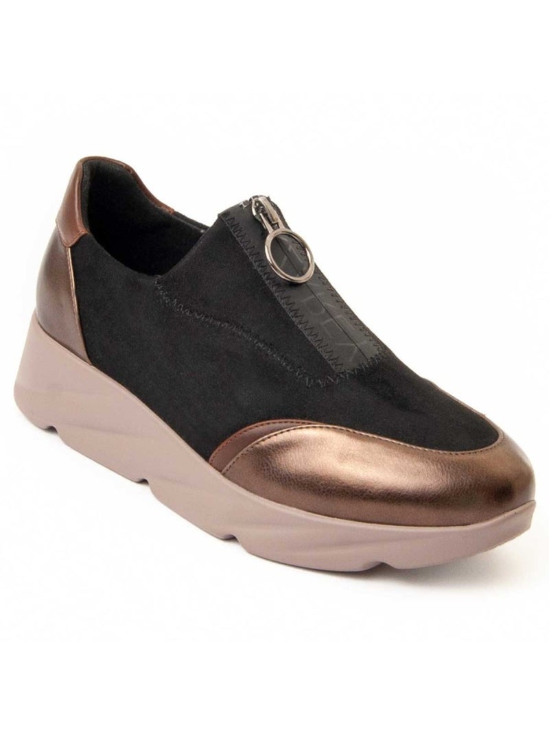 Sneaker Materiale Sintetico E Tessile Montevita Nero - Kiabi