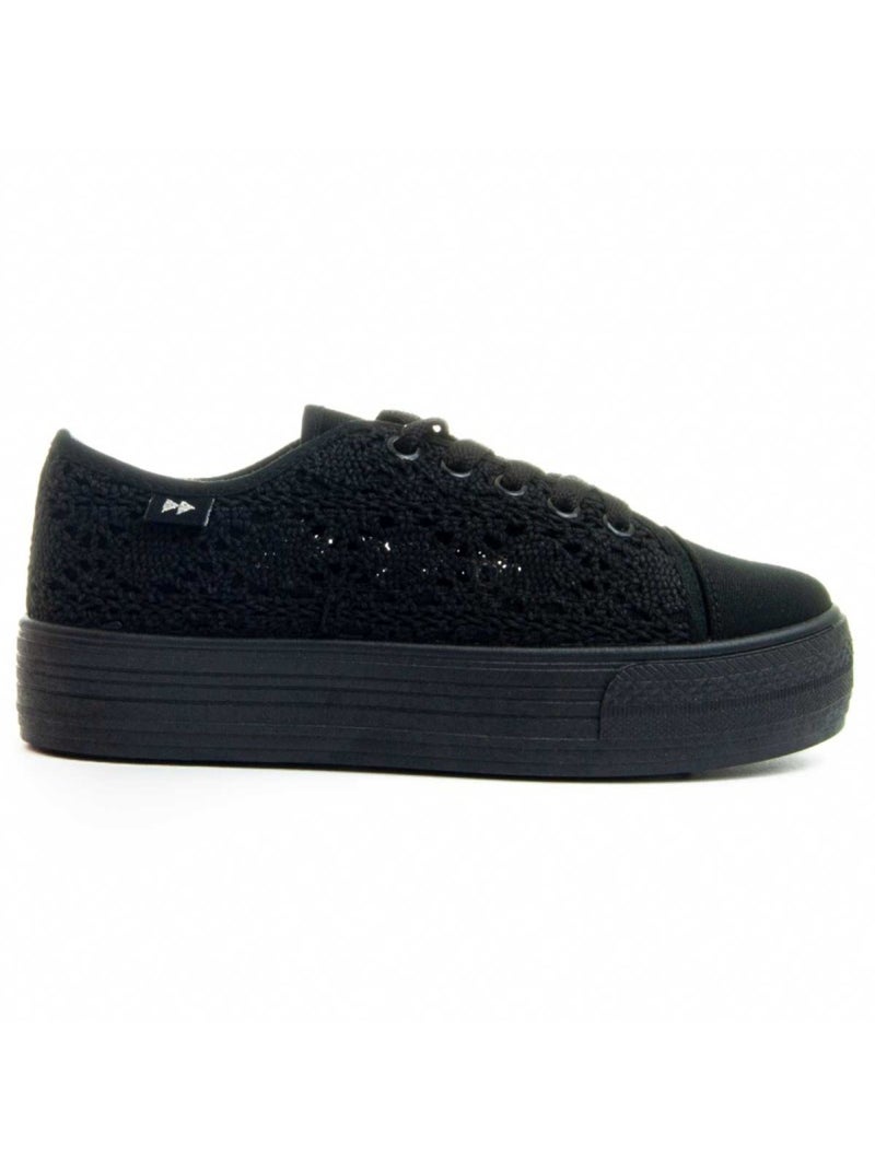 Sneaker Materiale Sintetico E Tessile Montevita Nero - Kiabi