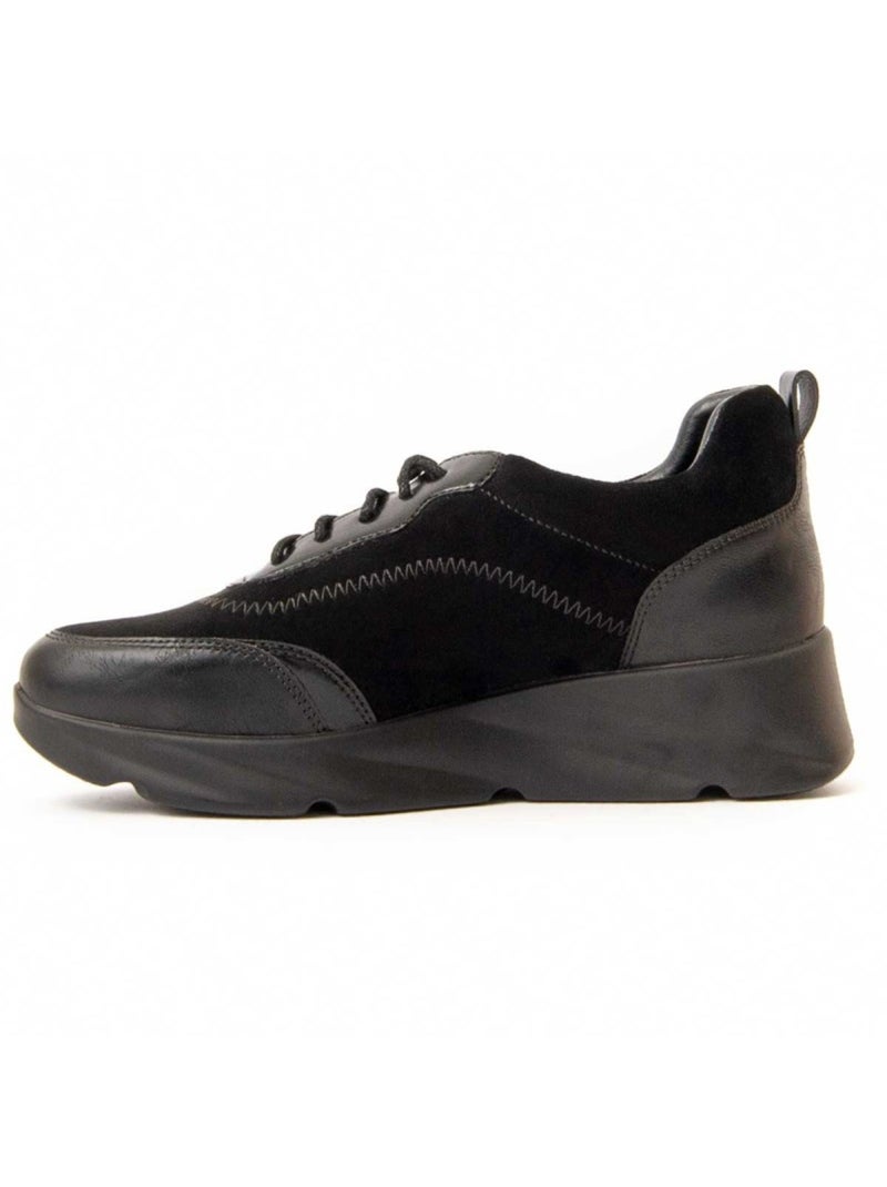 Sneaker Materiale Sintetico E Tessile Montevita Nero - Kiabi