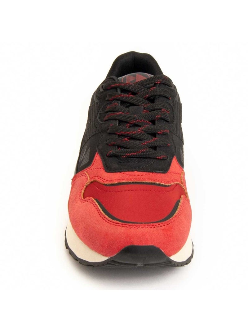 Sneaker Materiale Sintetico E Tessile Montevita Rosso - Kiabi