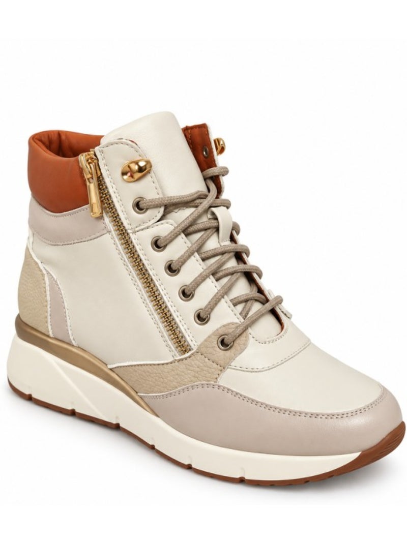 Sneaker materiale sintetico montevita Beige - Kiabi