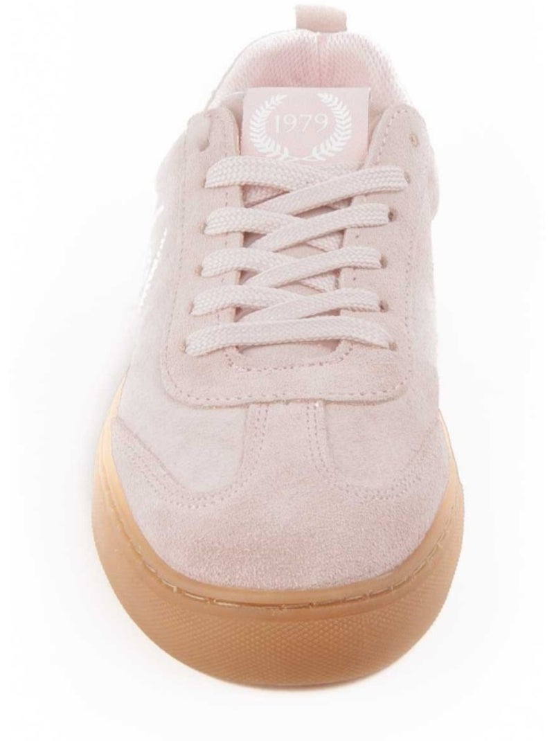 Sneaker Pelle Naturale Montevita Beige - Kiabi