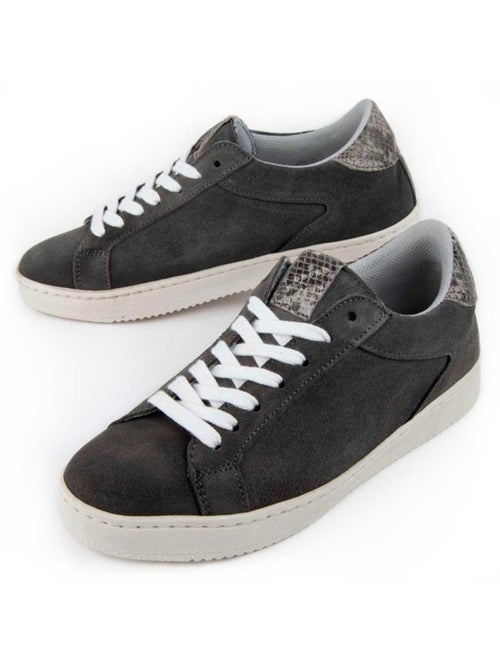 Sneaker Pelle Naturale Purapiel - Kiabi