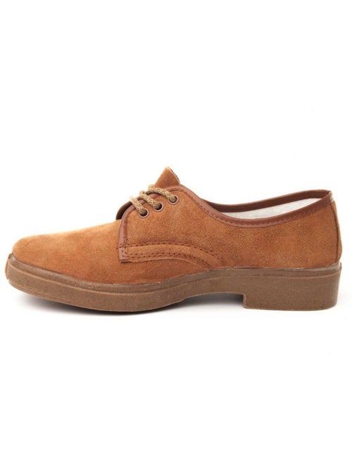 Sneaker Pelle Naturale Purapiel - Kiabi