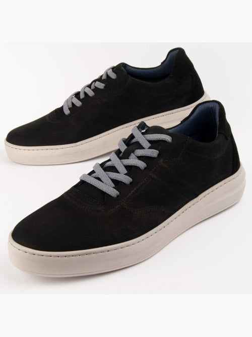 Sneaker Pelle Naturale Purapiel - Kiabi