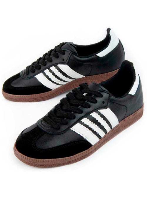 Sneaker Pelle Naturale Purapiel - Kiabi