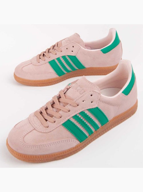 Sneaker Pelle Naturale Purapiel - Kiabi