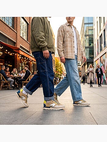 Sneaker uomo running retro confortevole OZABI