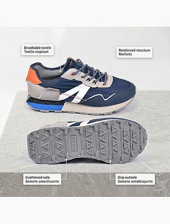 Sneaker uomo running retro confortevole OZABI