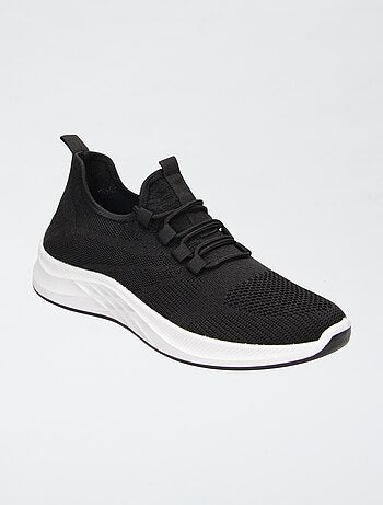 Sneakers a calzino con lacci elastici