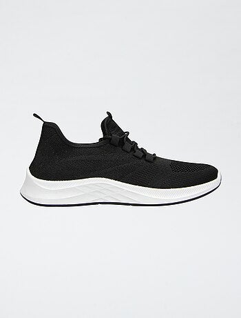 Sneakers a calzino con lacci elastici